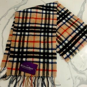 Scotland Brushed Wool Scarf